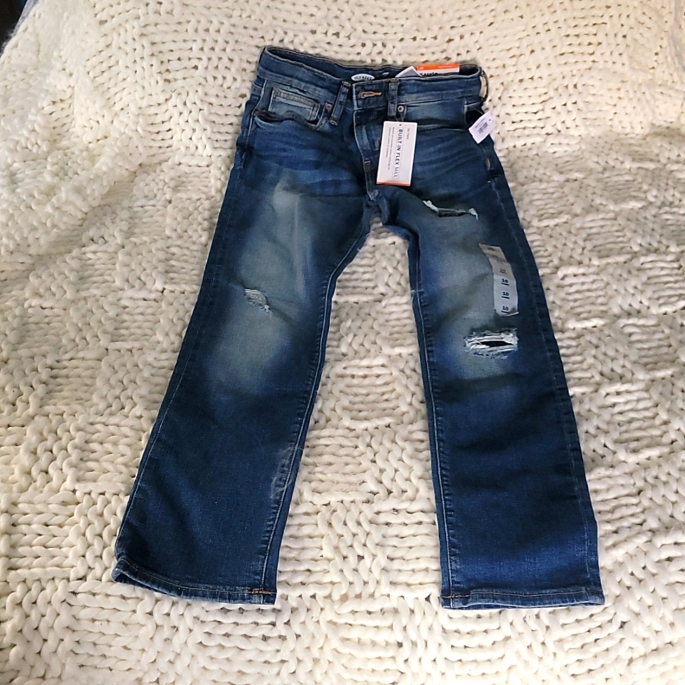 NWT Old Navy Distressed Karate Jeans